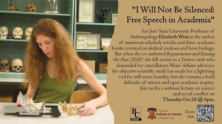 Elizabeth Weiss, I Will Not Be Silenced: Free Spee...