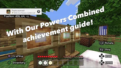 With our powers combined! Trophy / Achievement Guide | Minecraft 1.19