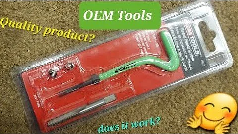 OEM tools thread repair system. how to use!