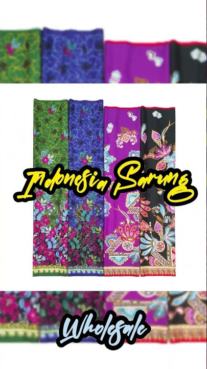 Batik sarong ethic clothing Southeast Asia songket sarung Indonesia Malaysia