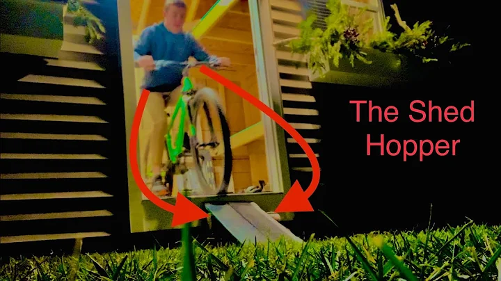 THE SHED HOPPER Mountain Bike Jump Out Of My Shed:...