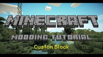 Minecraft Modding 1.5.1-Code Breakdown- Adding Custom Block