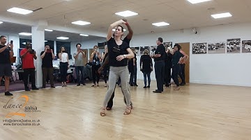 Basil and Heidi Intermediate Cuban Salsa - 6th February 2020