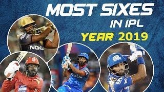 IPL RECORD 2019 : Most Sixes in IPL 2019