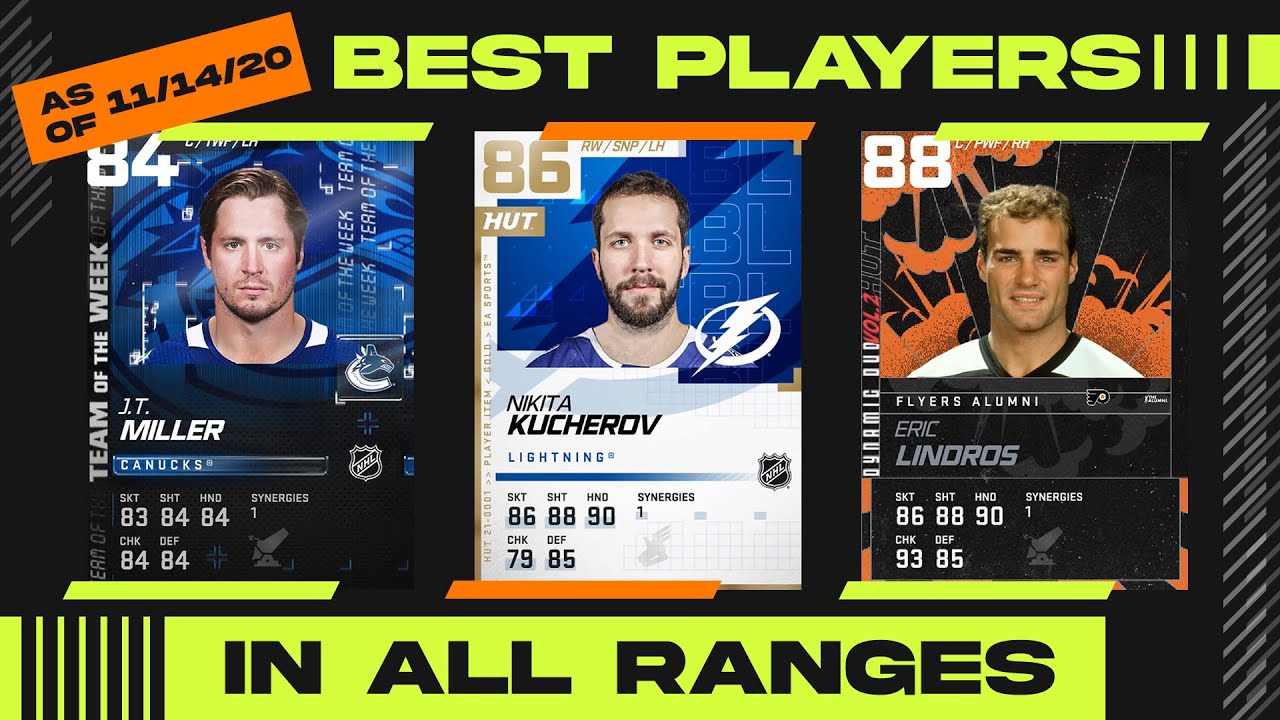NHL 21 HUT BEST IN ALL PRICE RANGES NOV 14 YouTube