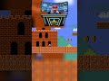 Mysterious Red-Eyed Shadow Challenges Mario in Classic Level! #Mario #Shadowy #Figure