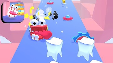 Teeth Runner ​- All Levels Gameplay Android,ios (Part 5)
