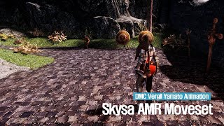 [SKYRIM MOD] Vergil Yamato Animation - Skysa AMR moveset