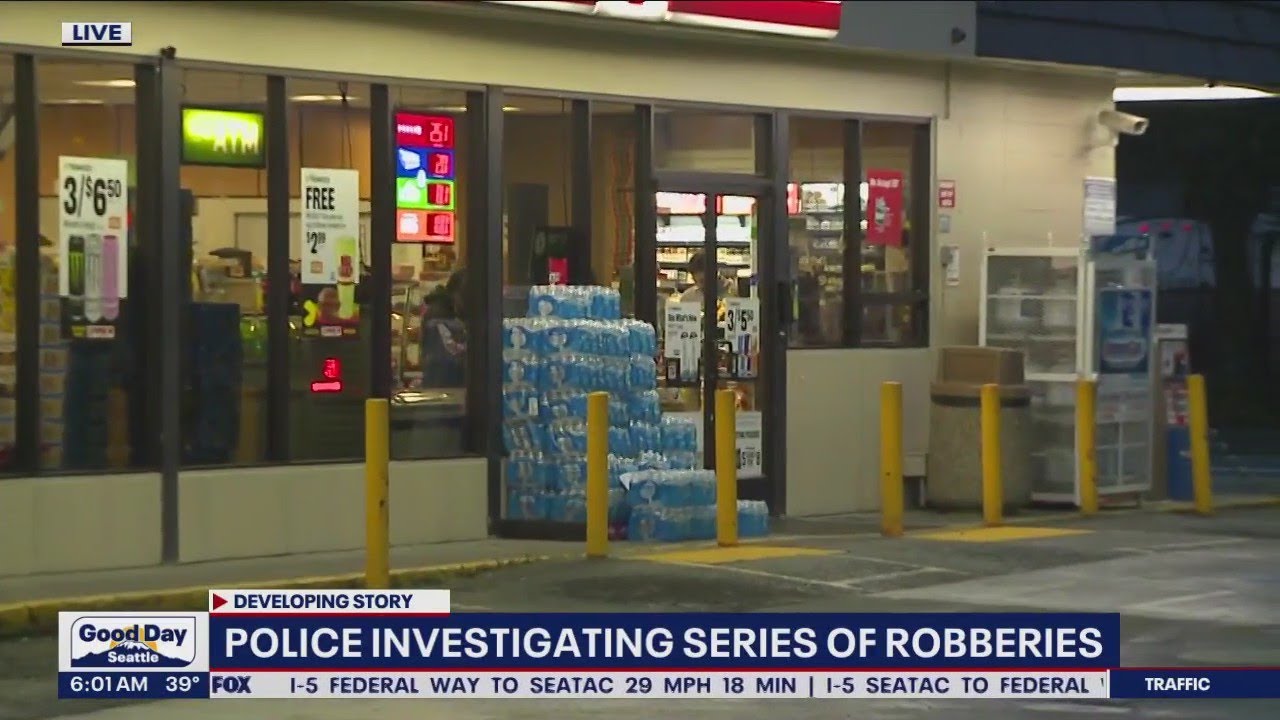 Police investigate string of robberies in King County | FOX 13 Seattle ...