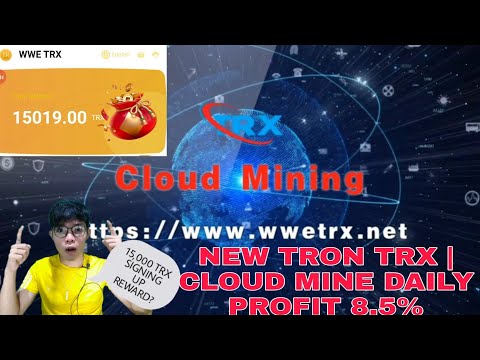 Video （New TRON TRX ）Cloud Mine | Daily Profit 8.5% |... - youtube