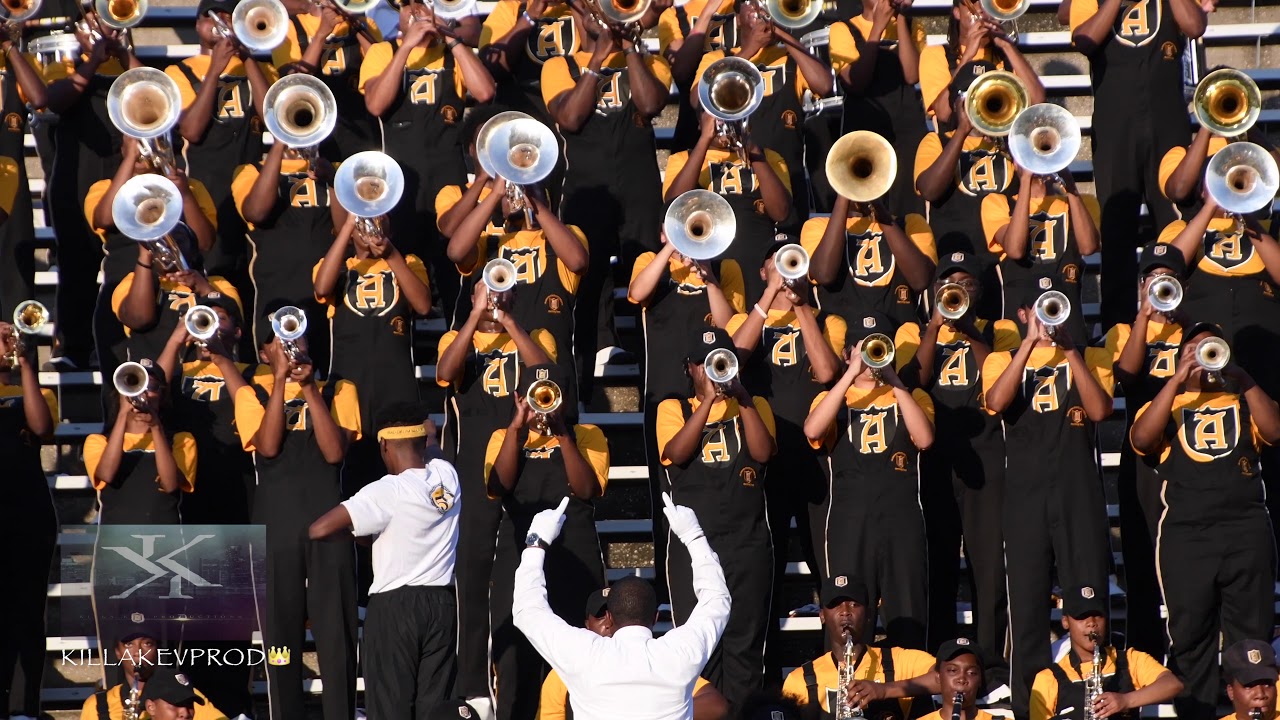 5th Quarter - Alabama State Vs Jackson State University Marching Band - 2017 |4K| 