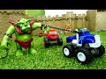 Видео для детей с машинками — Машинки Вспыш и Крушила оказались в лапах зеленого гоблина!