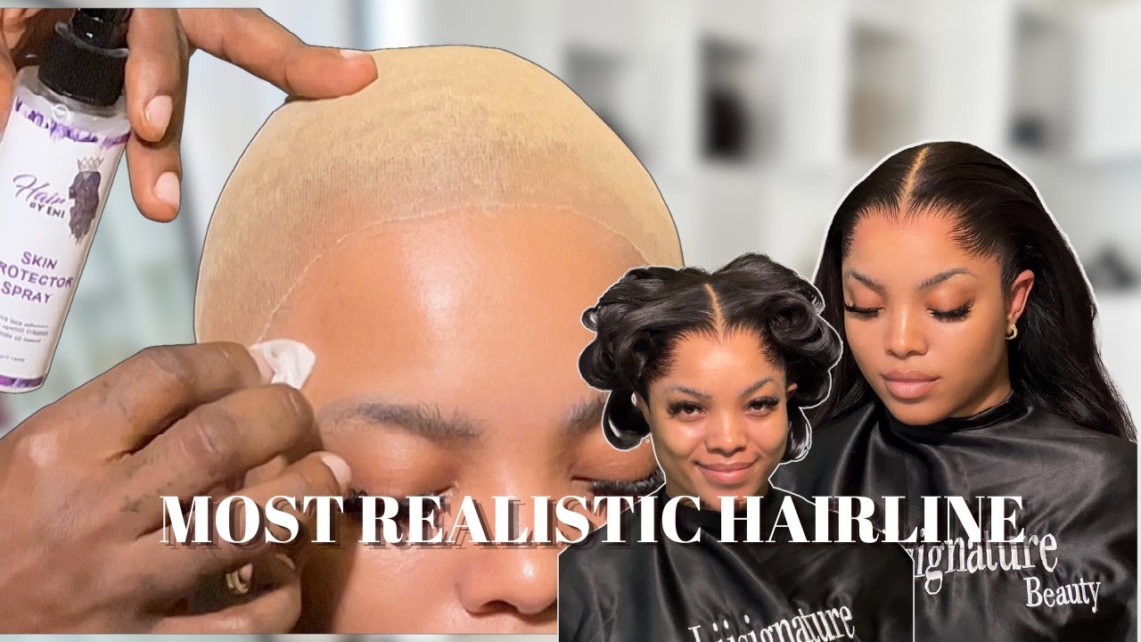HOW TO DO A NATURAL HAIRLINE INSTALLATION