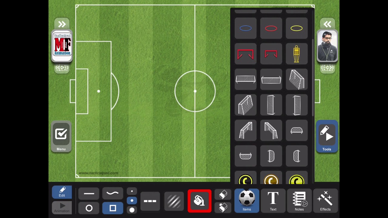 الحلقة الاولى من سلسلة  Tacticalpad  التعليمية - المدرب محمد الفيلكاوي