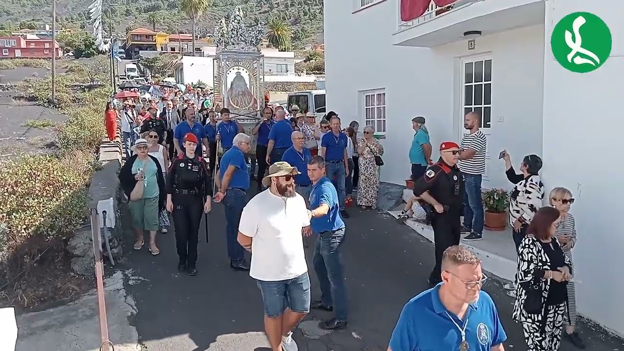El barrio de Las Manchas despide con emoción a la Virgen de Las Nieves y San Nicolás