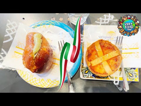 PATISSERIES NAPOLITAINES PASTIERA VS BABA ! Dégustation à Naples en Italie
