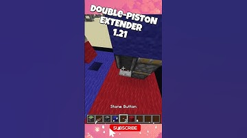 De makkelijkste verticale dubbele zuiger extender 1.21 #minecraft #redstone KIJK NIET NAAR HET GE...