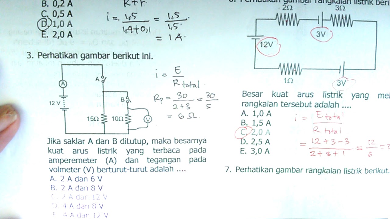 Contoh Soal Listrik Dinamis Kelas 9 Beserta Pembahasannya