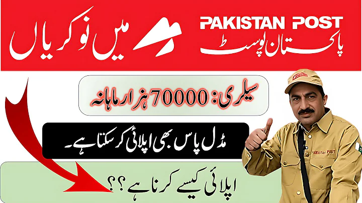 Post Office Jobs 2025 Apply Online | Pakistan Government job | KPK New vacancies