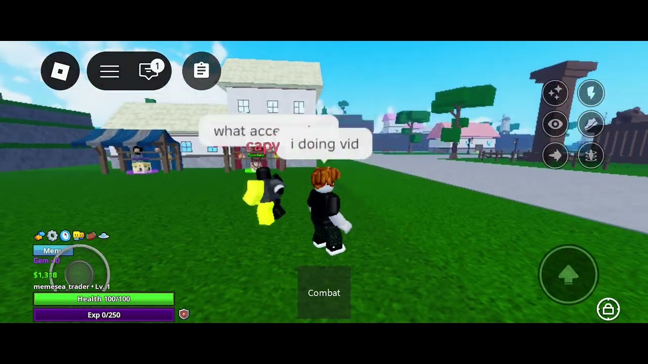 trading to yellow sword as a lvl 1 noob no lvl up pt2 (i did stuff of cam)