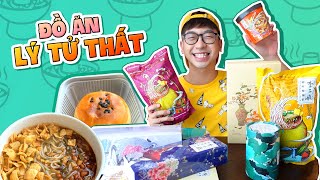 Thử hết ĐỒ ĂN LÝ TỬ THẤT || Bún ốc, mì trộn cay, BÁNH NGÀN LỚP TRỨNG MUỐI, thạch tuyết lê || #ONACTG