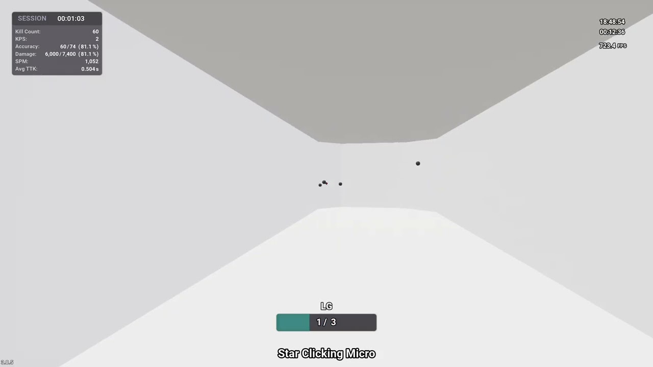 965 star clicking micro (headphone warning)