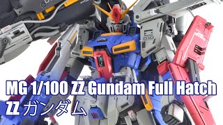 MG 1/100 ZZ Gundam Full Hatch - Custom Build