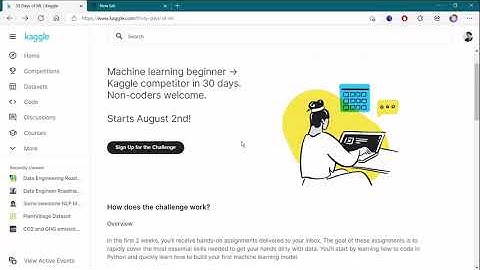 Machine Learning in 30 days @Kaggle