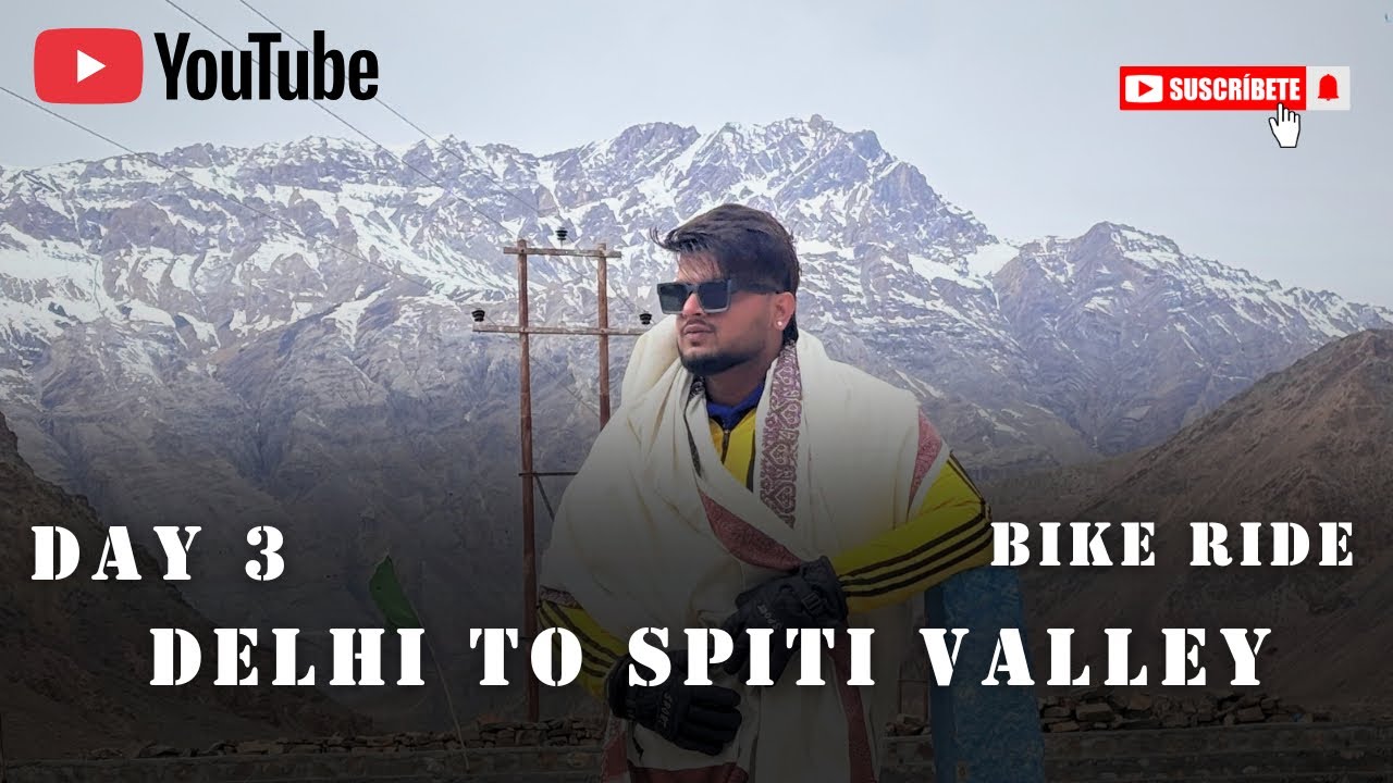Delhi To Spiti Valley | By bike Ride | Day 3 #vlog 