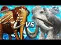 Jurassic World vs Jurassic Park Builder Woolly Mammoth 🐘🐘