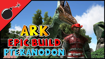 ARK: Survival Evolved - EPIC BUILD - PTERANODON TAME (S1E66)