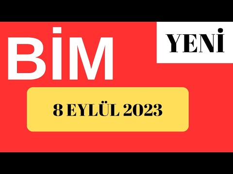 BU CUMA BIME NELER GELİYOR ? BİM 8 EYLÜL CUMA AKTÜEL KATALOG #bim #bimaktüel