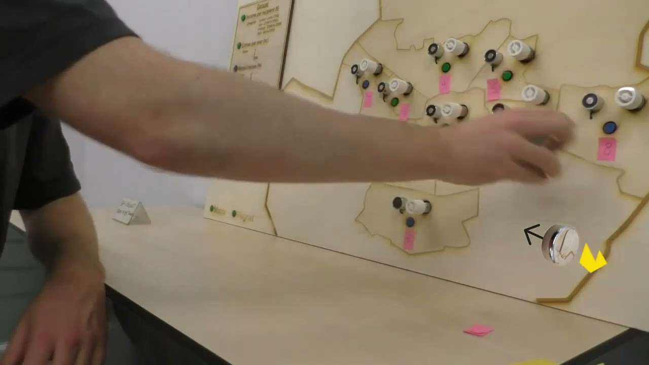 Data Physicalization with Haptic Variables: Exploring Resistance and Friction