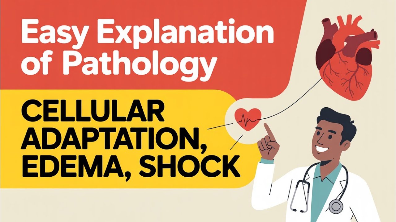 Cellular Adaptation, Edema & Shock | Easy Explanation | PATHOLOGY - YouTube