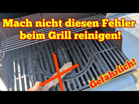 Grill sauber machen: Mach nicht DIESEN gefährlichen FEHLER!