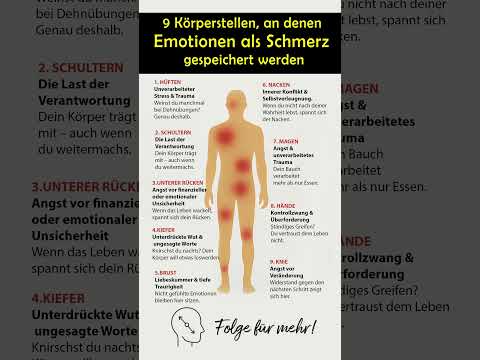 Dein Körper speichert