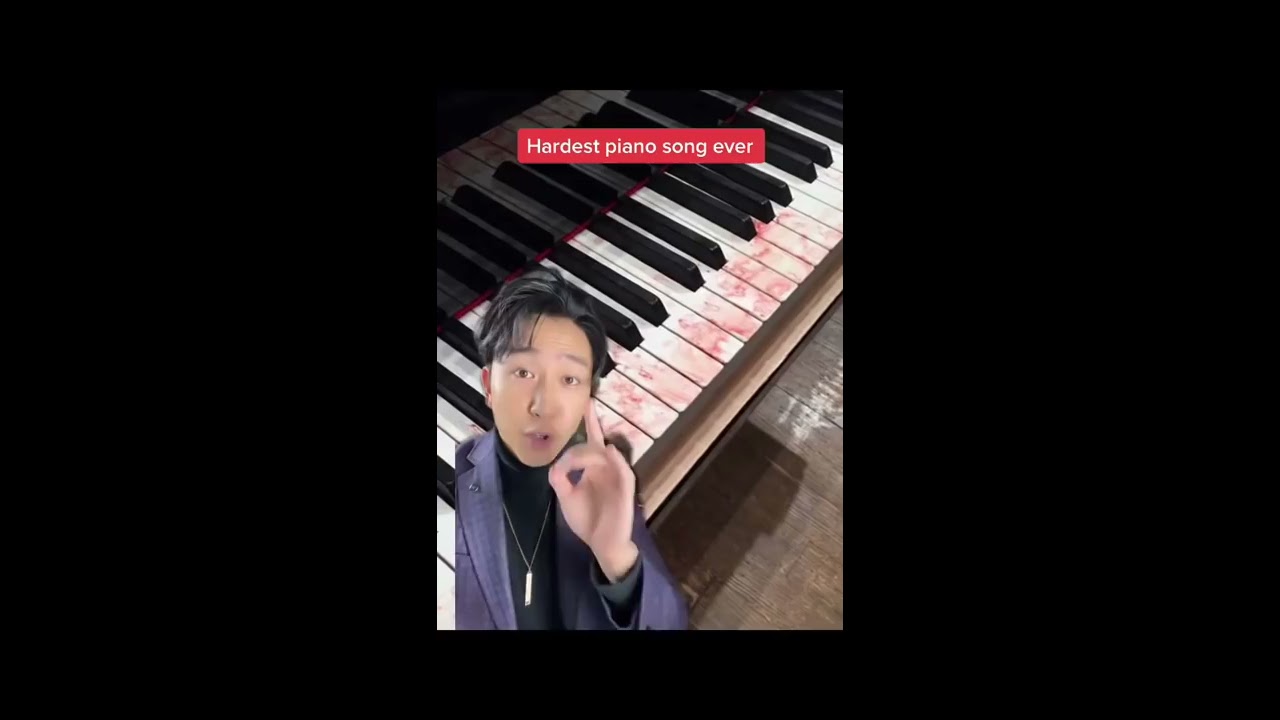 Hardest piano song ever  shorts