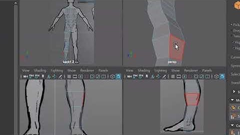 MAYA Module 1: Character Base Mesh Modeling
