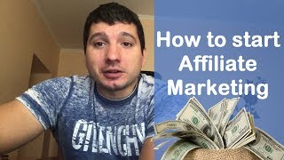 how to start affiliate marketing