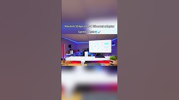 Wavlink 5Gbps USB C Ethernet adapter--Speed ​​Testing #networking #homework #tech  #techreview2024