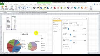 How to Make and Modify Pie of Pie Charts