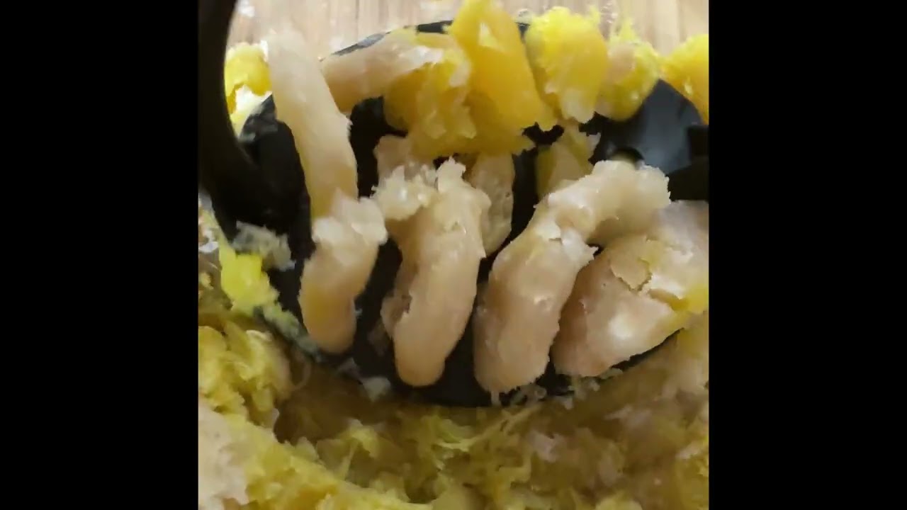 (Sweet treats) Cassava, sweet yams, and coconut meat 