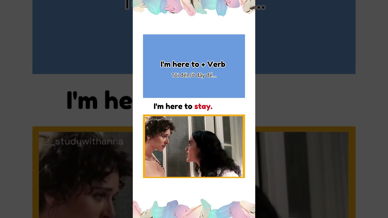 I'm here to...| Study with Anna 