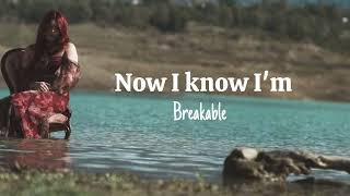 Courtney Hadwin - Breakable (Official Lyric Video)