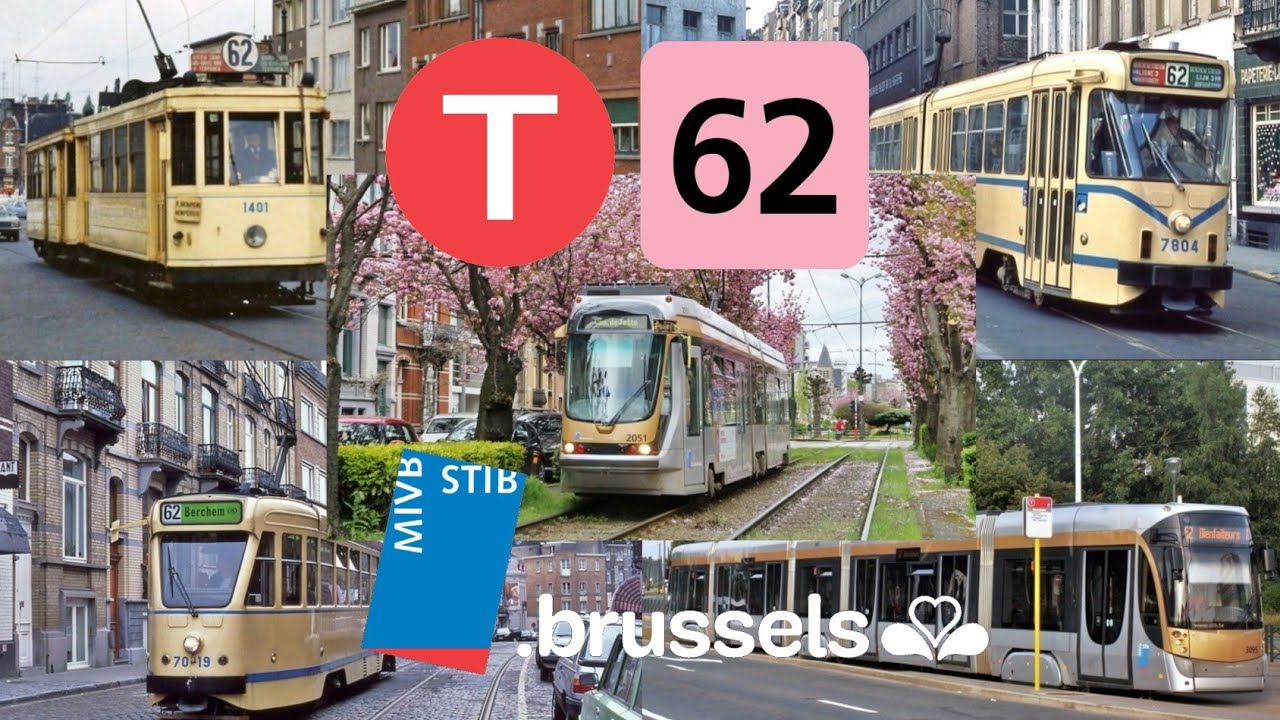 LIGNE : Tram 62 De La STIB