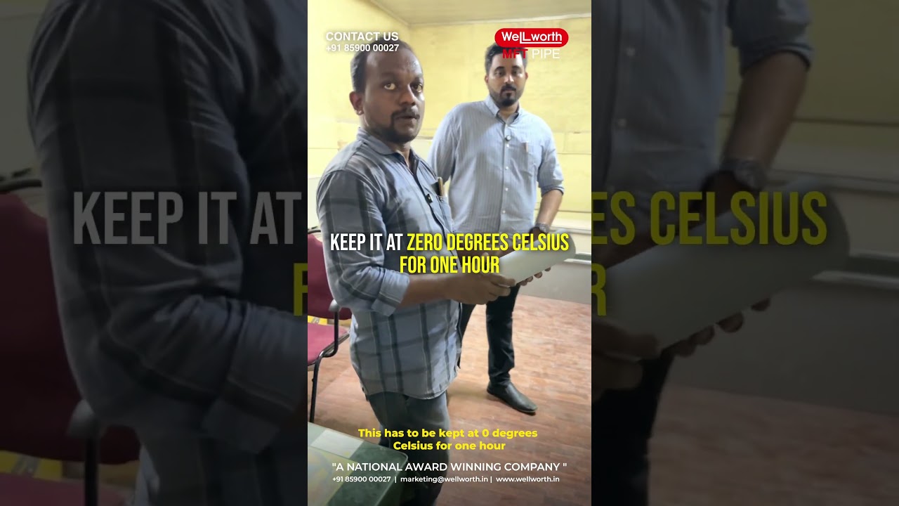 Here’s how Wellworth PVC Pipes stand strong under extreme impact!