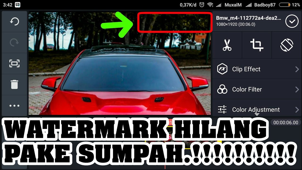 Cara menghapus WATERMARK KINEMASTER | TUTORIAL #2 HD_HD