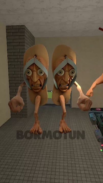 Who is it Trendoto Powae Alamak Sandal Masuk Book Monster Construction Site in Gmod !