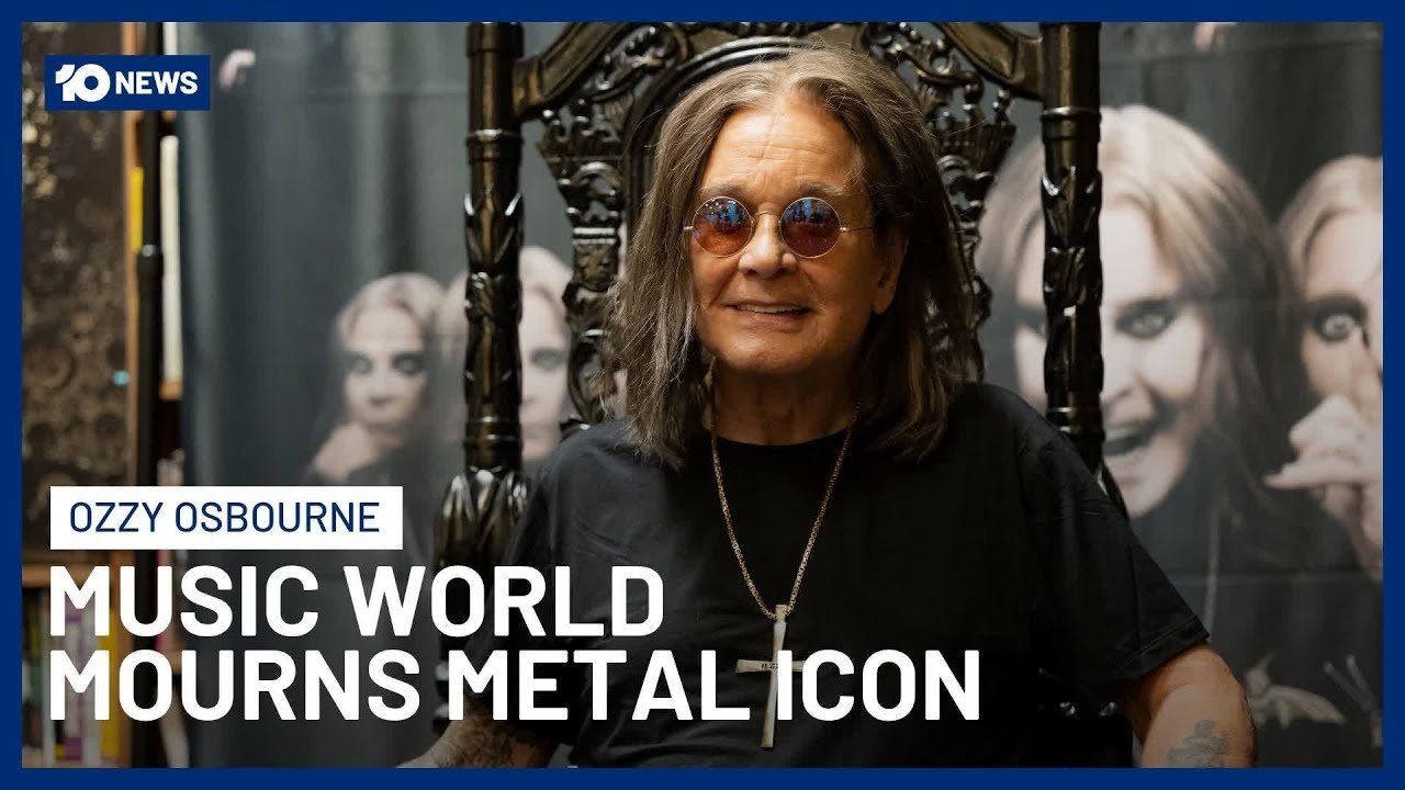 Music World Pays Tribute To Ozzy Osbourne, Iconic Black Sabbath Frontman, After His Death | 10 News