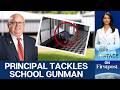 Oklahoma Principal Wrestles Gunman, Saves Students | Vantage on Firstpost | 4K